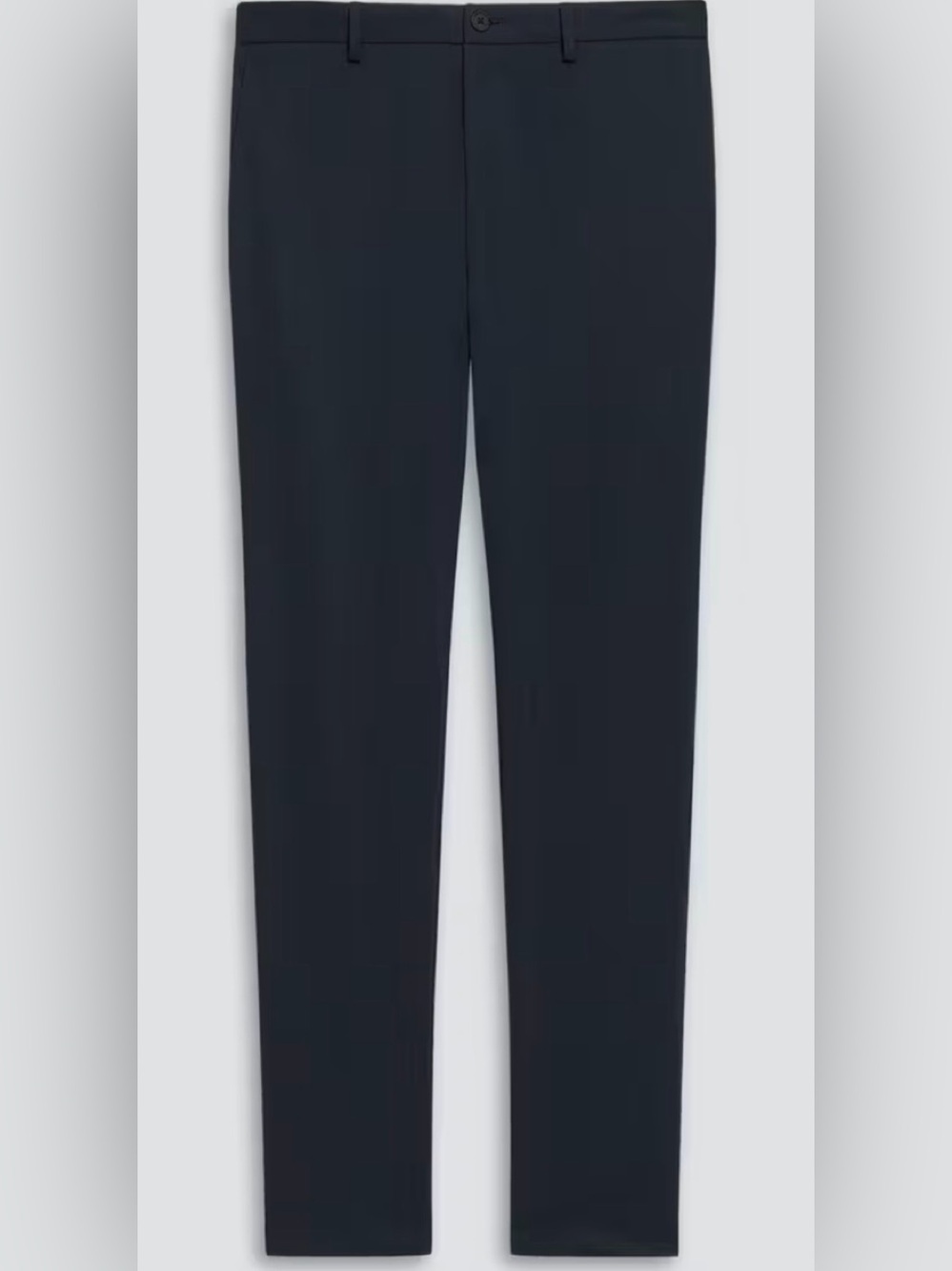 Theory Men's Navy Straight Chinos - Picture 3 of 7